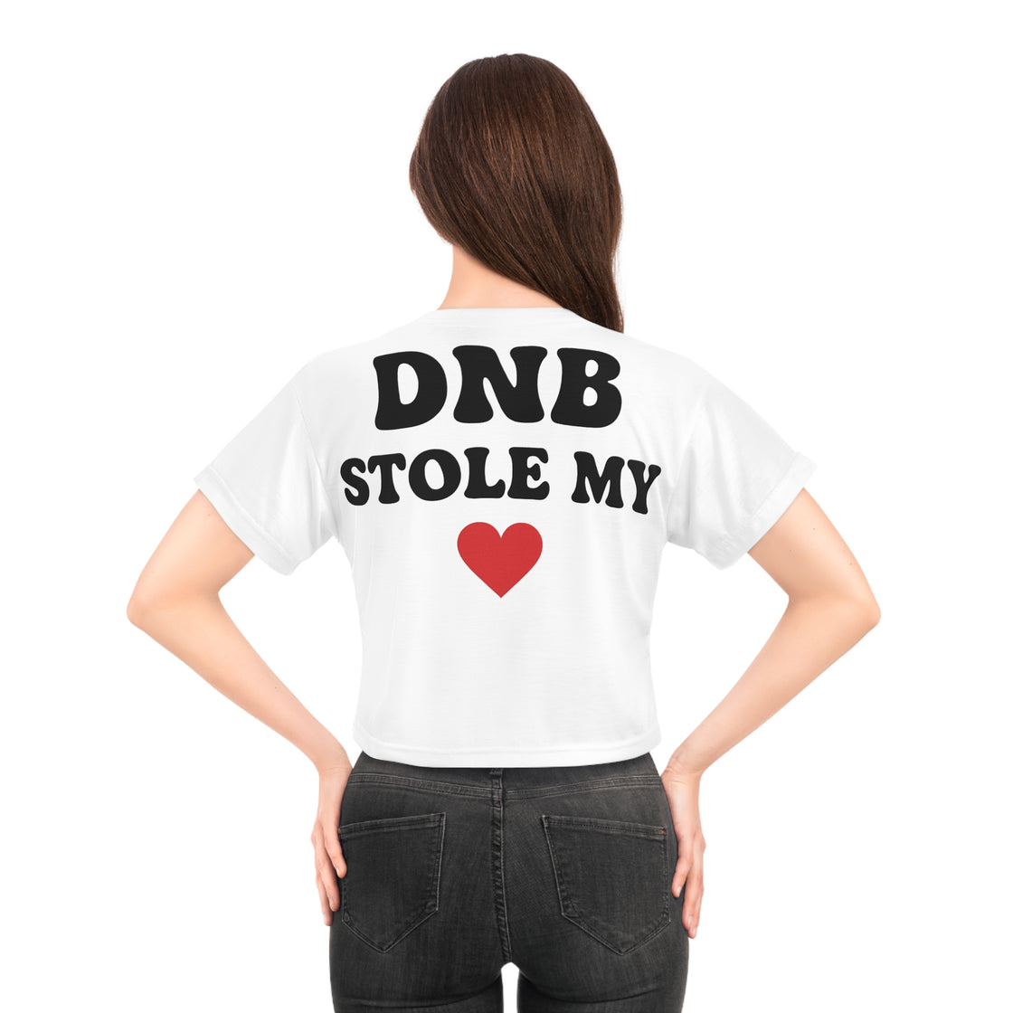 DNB Stole My Heart Crop Top Rave Crop Top Festival Crop Top