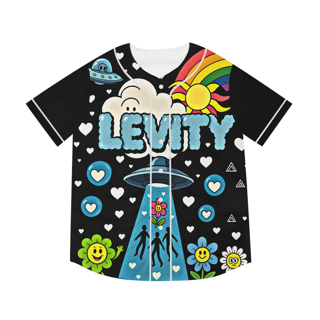 Limited Levity Atliens Jersey EDM Rave Jersey Colorful Festival Jersey – Limited Edition