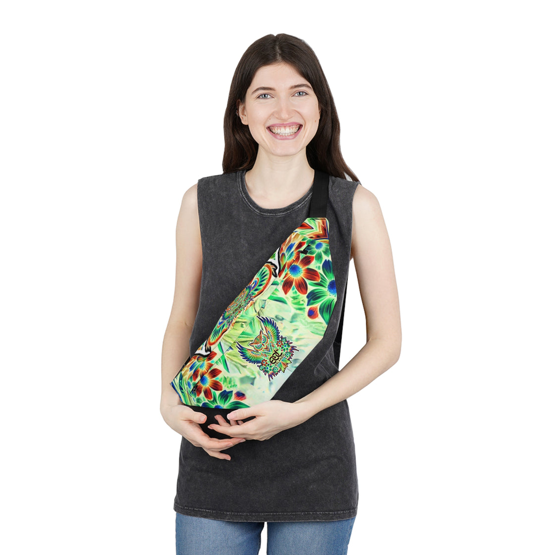 Retro EDM Artist Large Fanny Pack EDC Orlando Sling Bag - EDMCLOTHINGSTORE