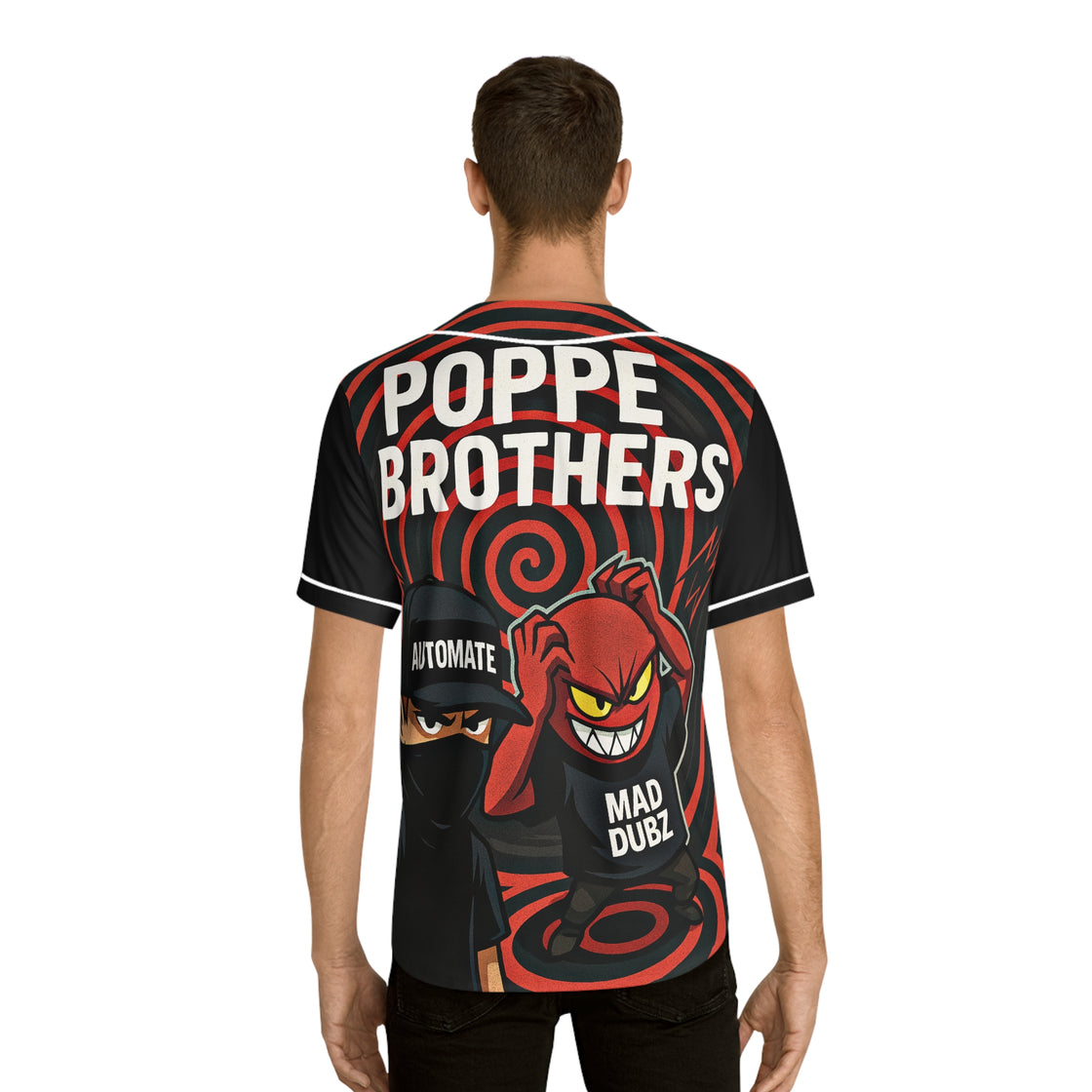 Mad Dubz x Automate Jersey Poppe Brother Riddim Jersey
