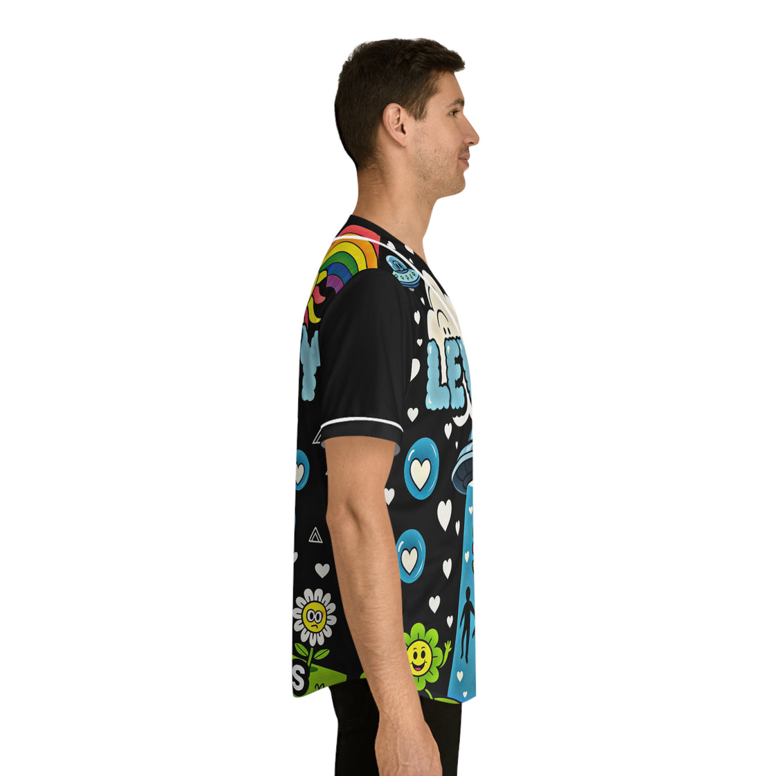 Limited Levity Atliens Jersey EDM Rave Jersey Colorful Festival Jersey – Limited Edition