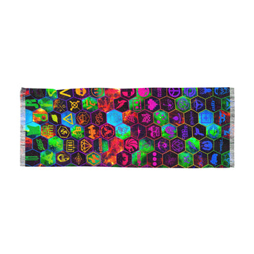 EDM Artist Pashmina Lightweight Scarf - EDMCLOTHINGSTORE