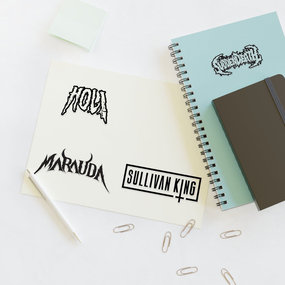 Heavy Dubstep Sticker Sheets - EDMCLOTHINGSTORE