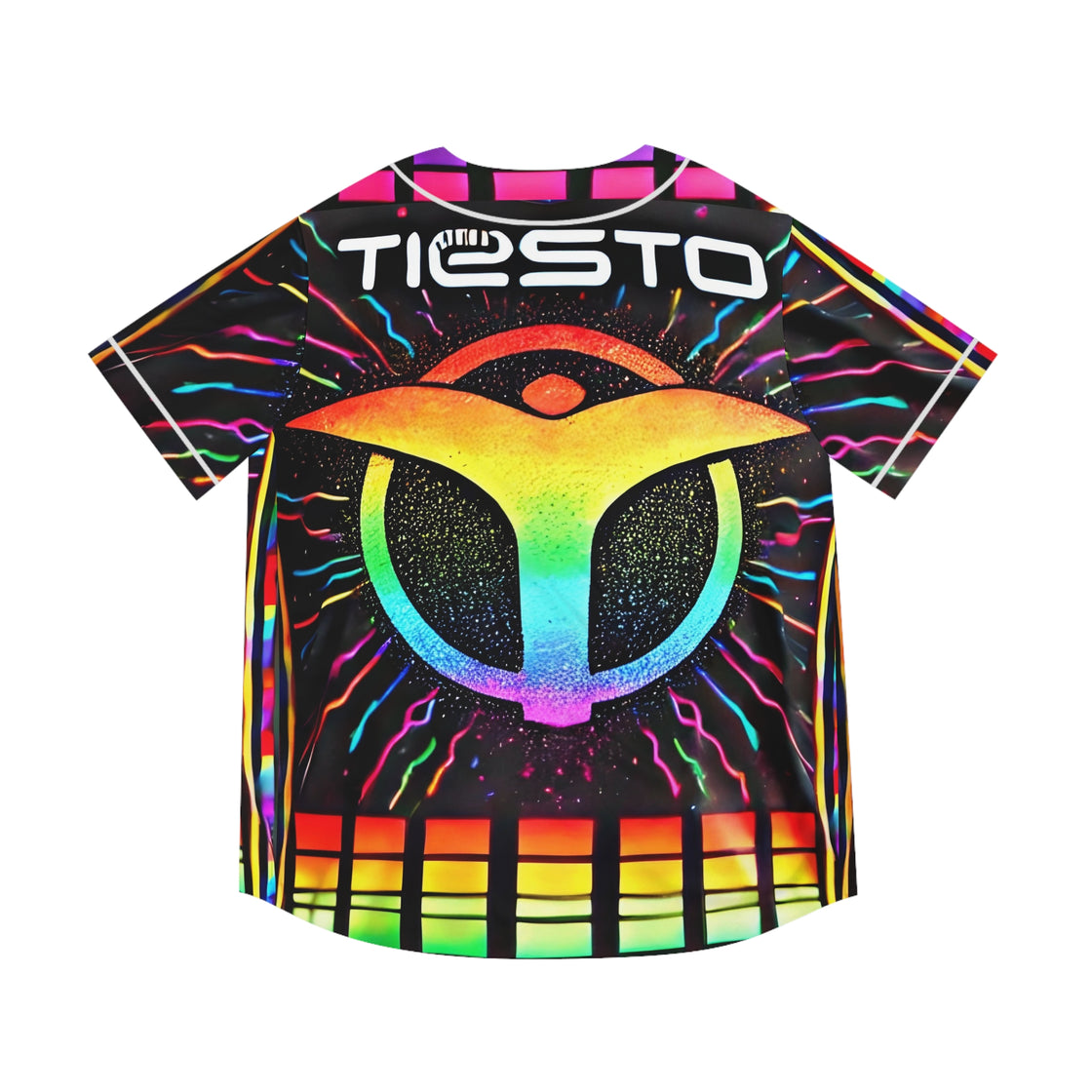 EDC Jersey 2024: Vibrant Custom Tiesto Jersey Inspired Designs – Bold Pride Colors for Festival-Ready Style - EDMCLOTHINGSTORE