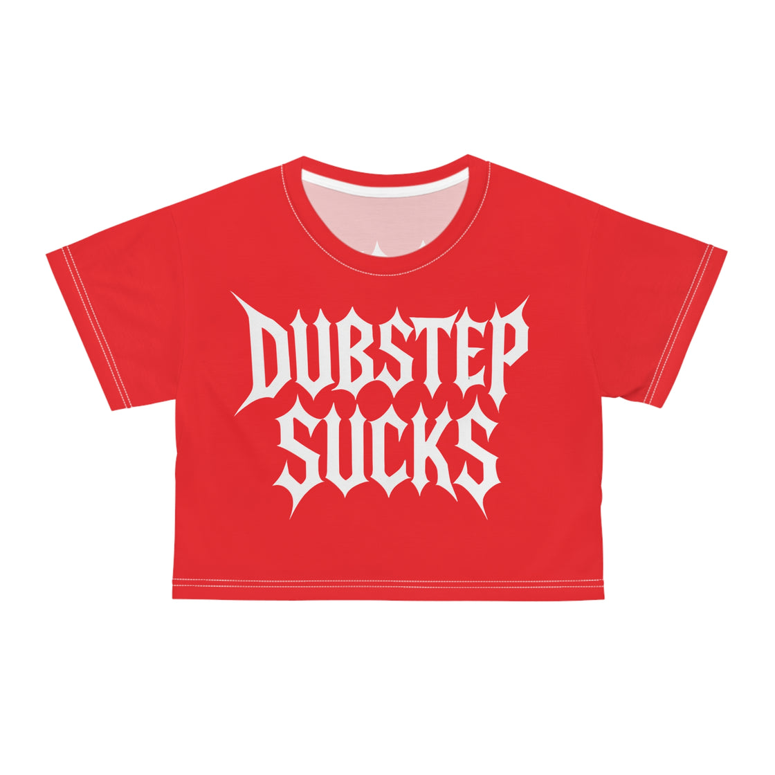 Dubstep Sucks Crop Top Rave Crop Top Festival Crop Top