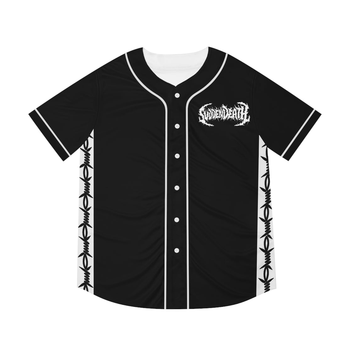 Svdden Death Death Clvt Jersey – Dark Bass Music Rave Gear (Black)