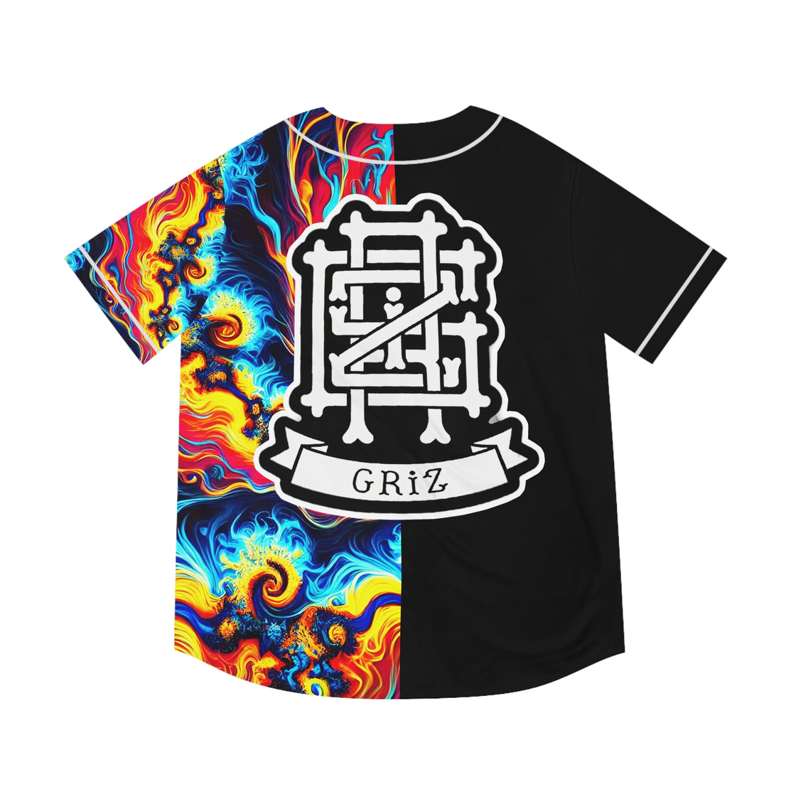 Griz Tye Dye Jersey (Split Personality) 1 - EDMCLOTHINGSTORE