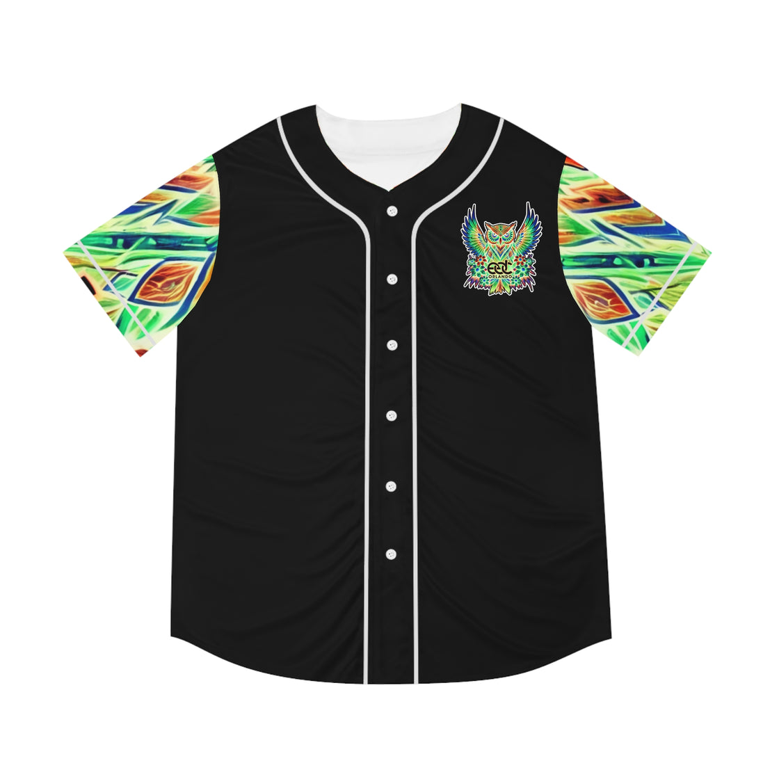 Retro EDC Orlando Jersey (OWL) Rave Jersey Top Seller 2 - EDMCLOTHINGSTORE