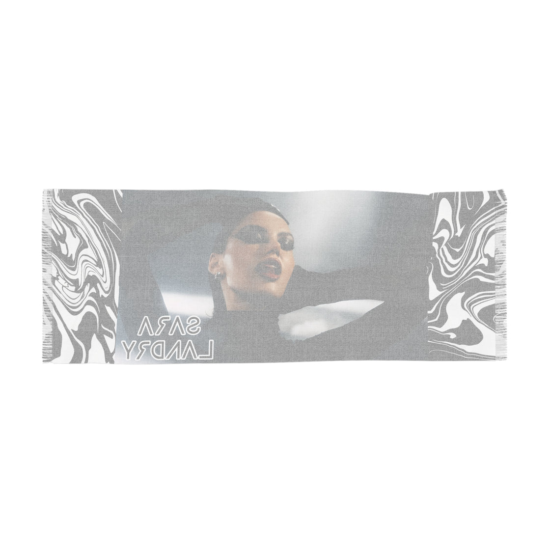 Sarah Landry Pashmina Merch Lightweight Scarf - EDMCLOTHINGSTORE