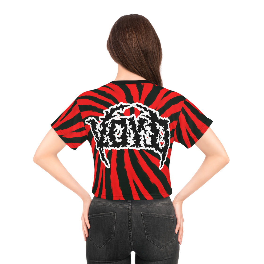 Svdden Death Tye Top Crop Tee  Shirt | Alternative Fashion, Edgy Streetwear, Music Merch, Festival Outfit, Graphic Tee