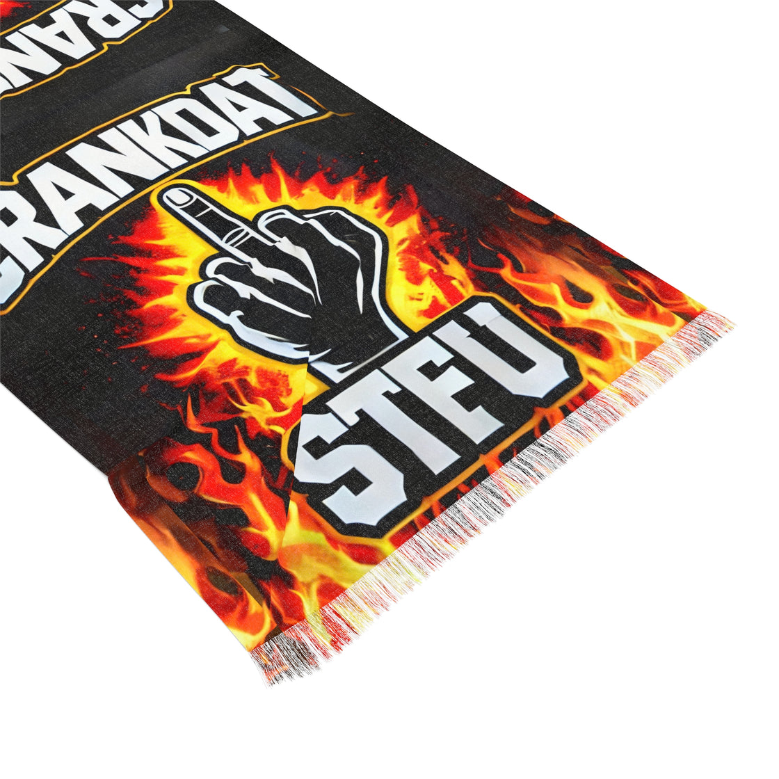Crankdat STFU Pashmina Lightweight Scarf - EDMCLOTHINGSTORE