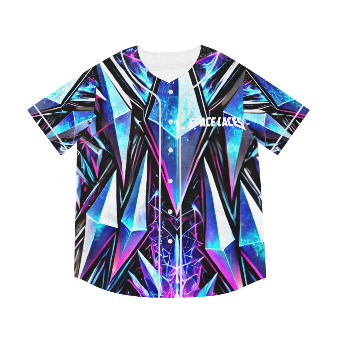 Space Laces Jersey (Blue Diamond) - EDMCLOTHINGSTORE