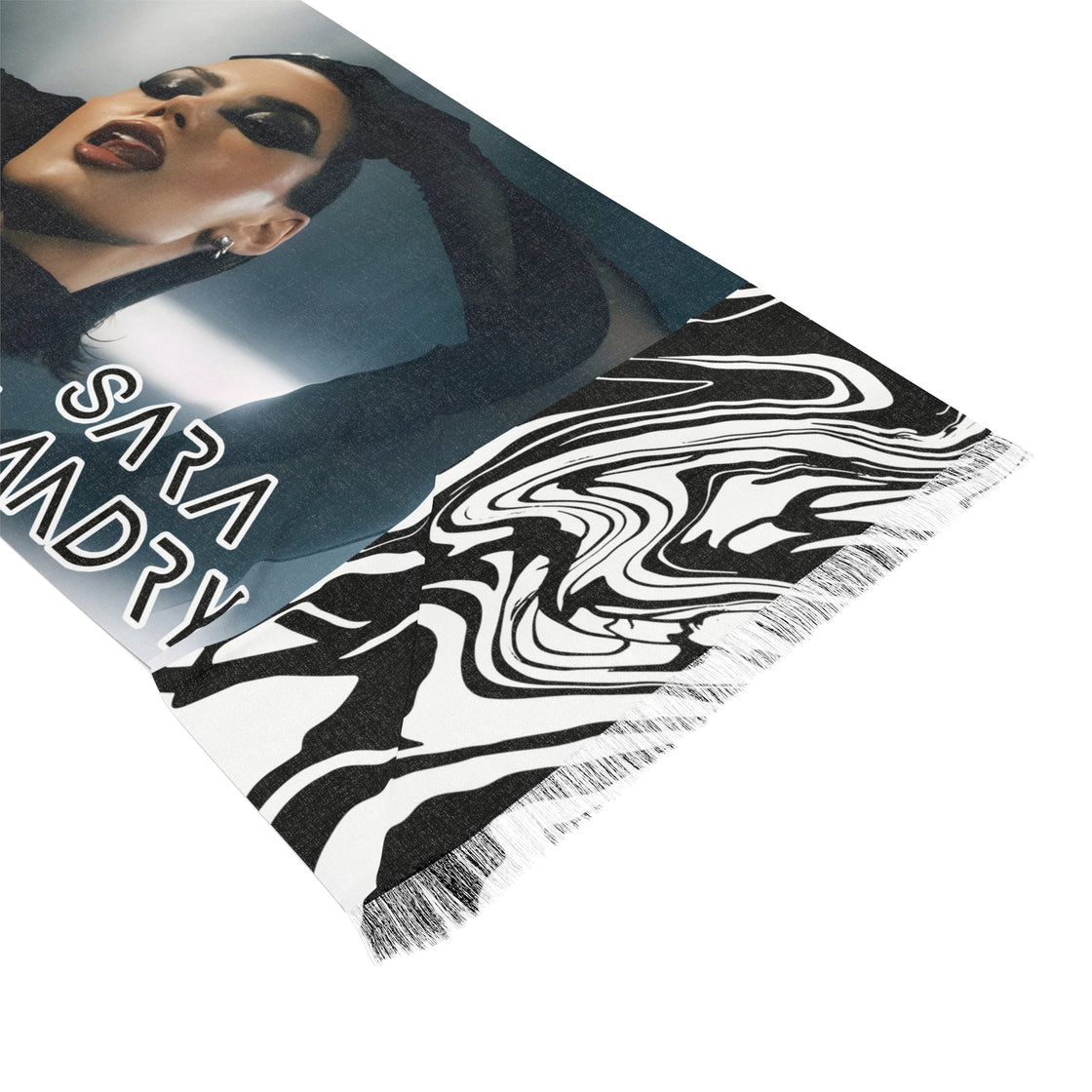 Sarah Landry Pashmina Merch Lightweight Scarf - EDMCLOTHINGSTORE