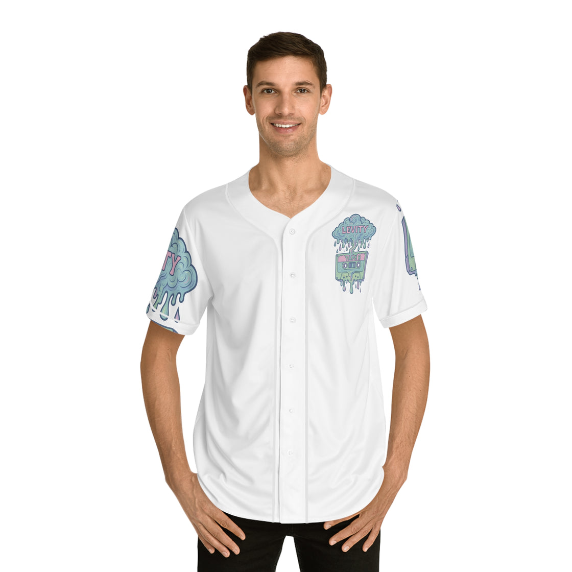 Limited Levity Tape B Jersey EDM Rave Jersey Colorful Festival Jersey – Limited Edition