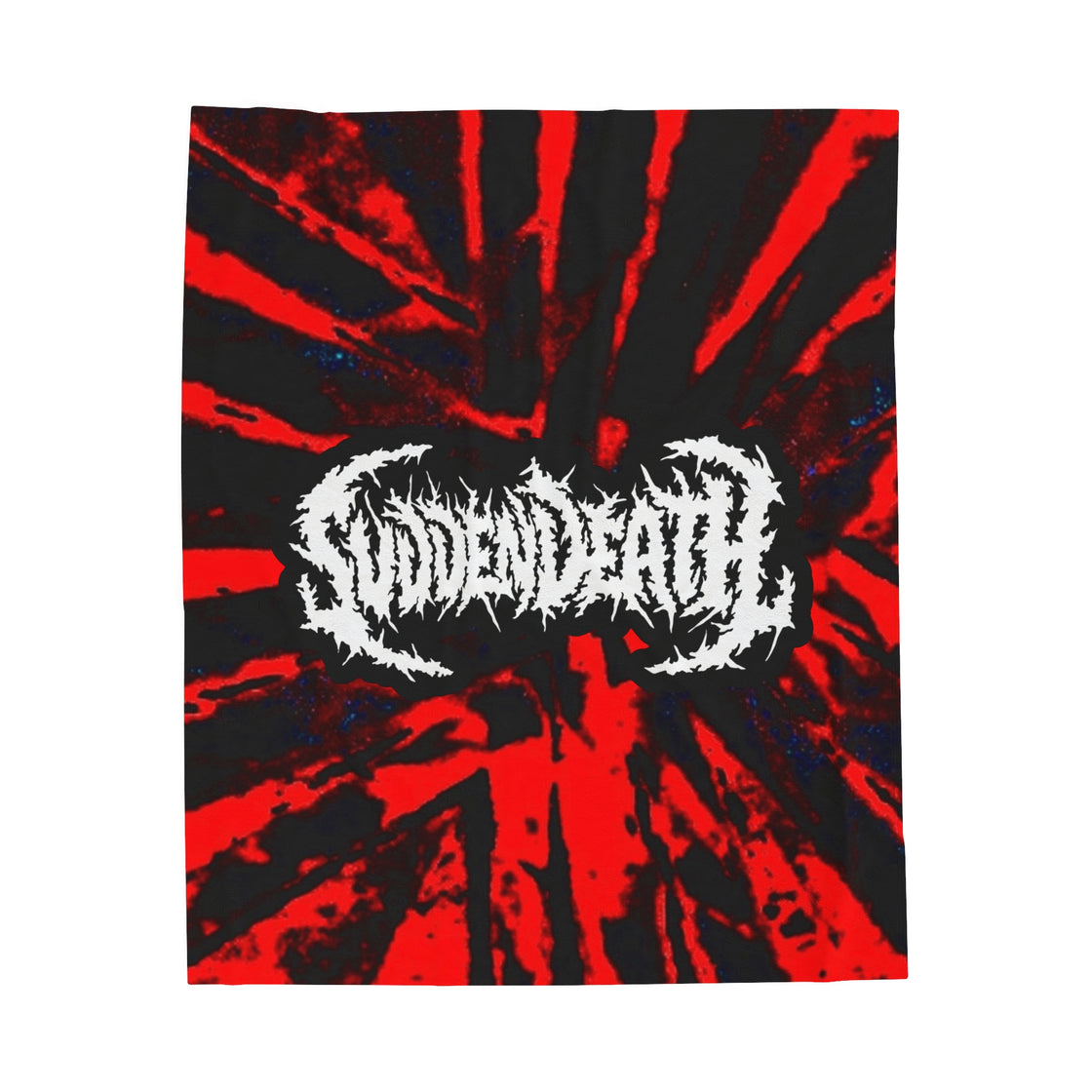 Svdden Death Velveteen Plush Blanket - EDMCLOTHINGSTORE
