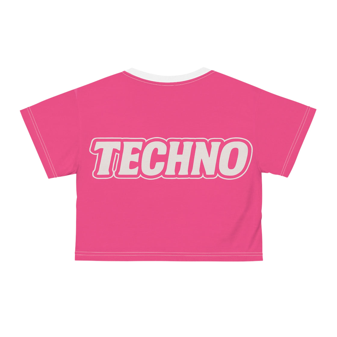 Inspired Barbie Techno Crop Top Rave Crop Top Festival Crop Top