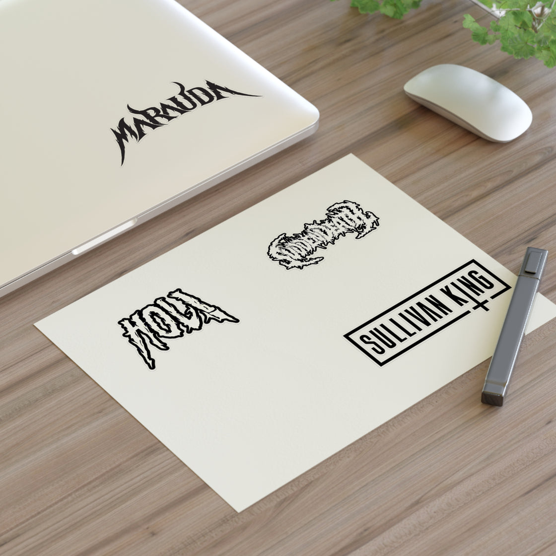 Heavy Dubstep Sticker Sheets - EDMCLOTHINGSTORE