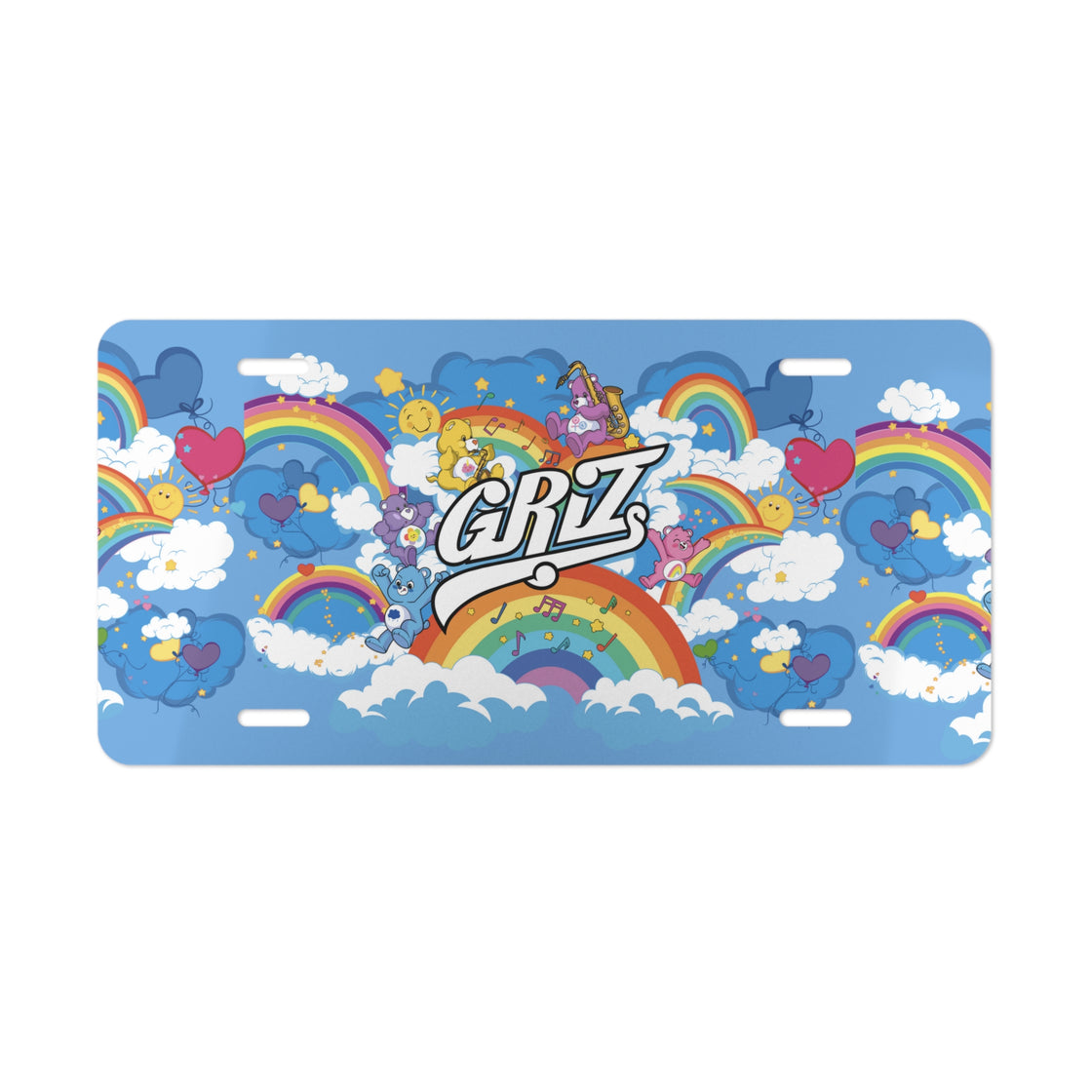 Griz Car Plate - EDMCLOTHINGSTORE