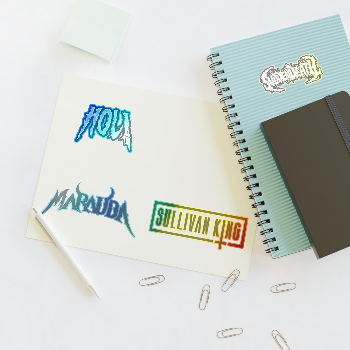 Heavy Dubstep Sticker Sheets - EDMCLOTHINGSTORE