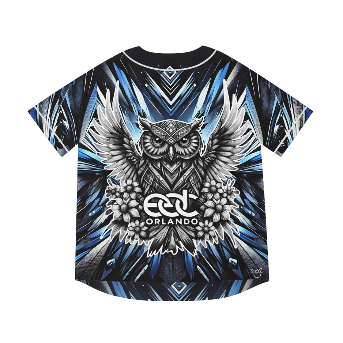 EDC Orlando Jersey (OWL) Blue Rave Jersey Top Seller 2 - EDMCLOTHINGSTORE