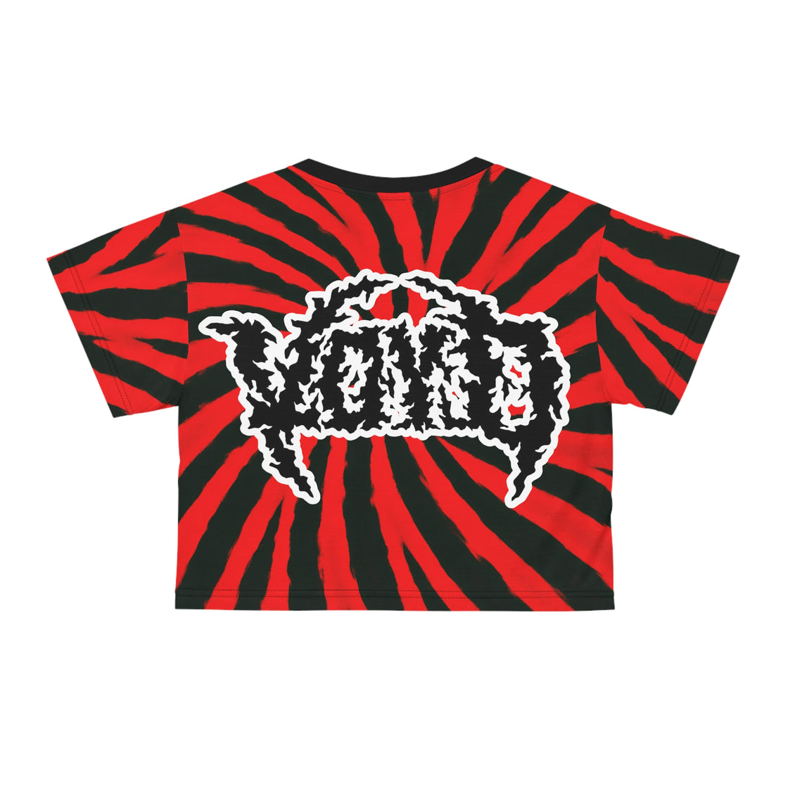 Svdden Death Tye Top Crop Tee  Shirt | Alternative Fashion, Edgy Streetwear, Music Merch, Festival Outfit, Graphic Tee
