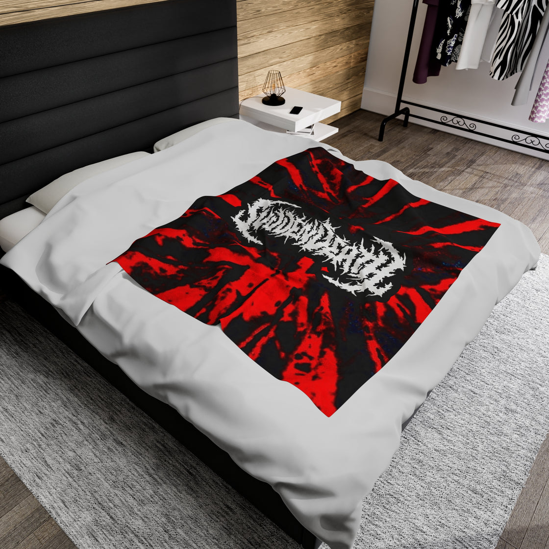 Svdden Death Velveteen Plush Blanket - EDMCLOTHINGSTORE