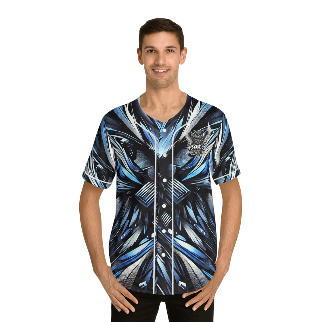 EDC Orlando Jersey (OWL) Blue Rave Jersey Top Seller 2 - EDMCLOTHINGSTORE