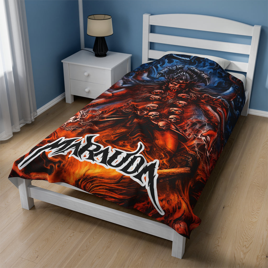 Maruada Velveteen Plush Blanket - EDMCLOTHINGSTORE