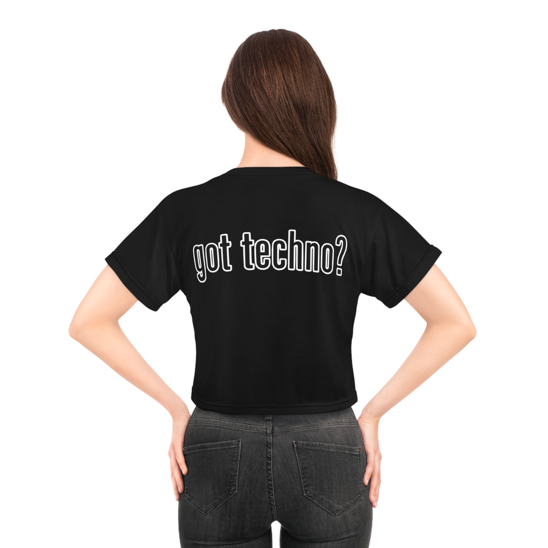 Got Techno Crop Top Rave Crop Top Festival Crop Top