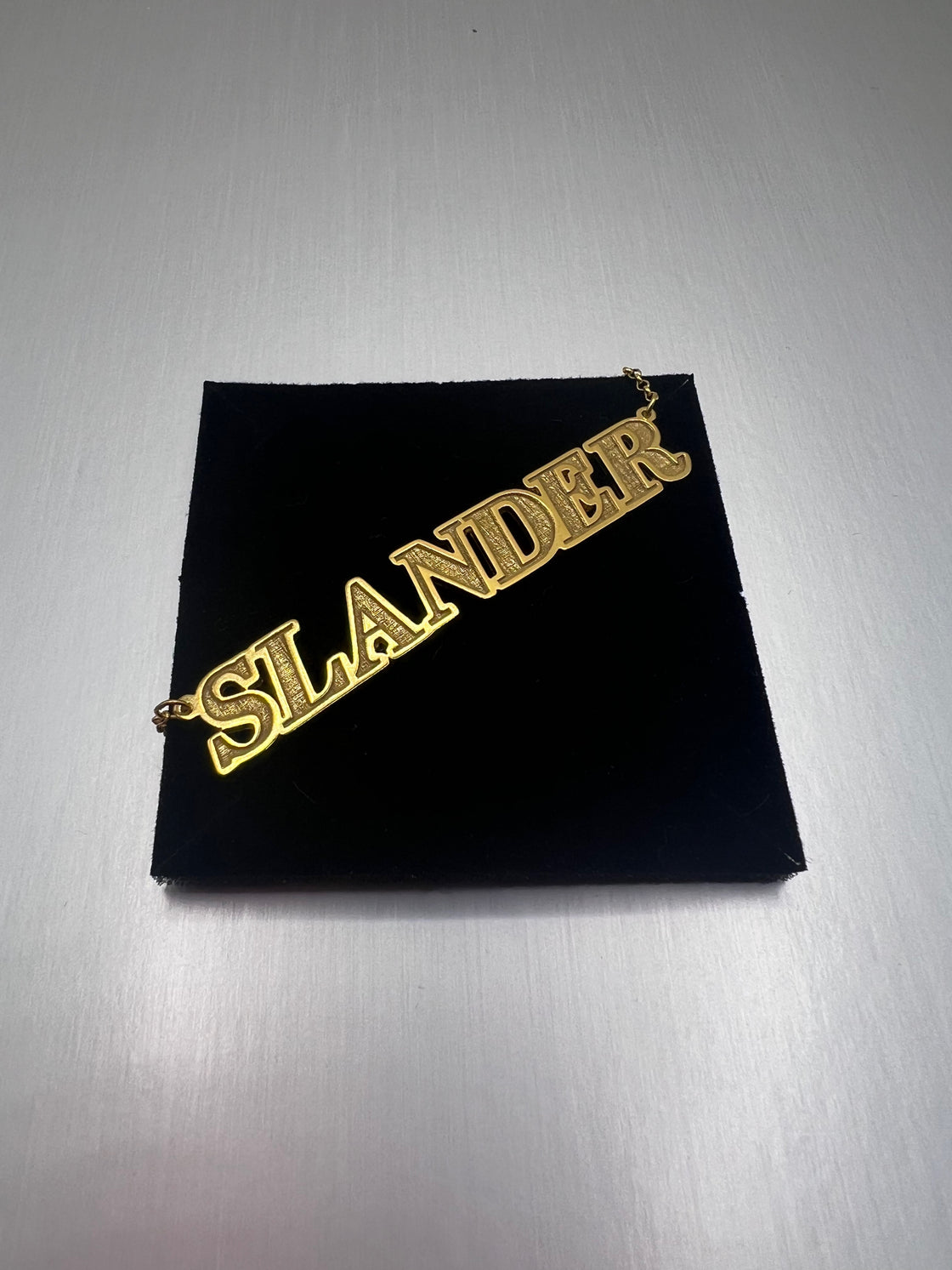 Slander 14k Necklace - EDMCLOTHINGSTORE