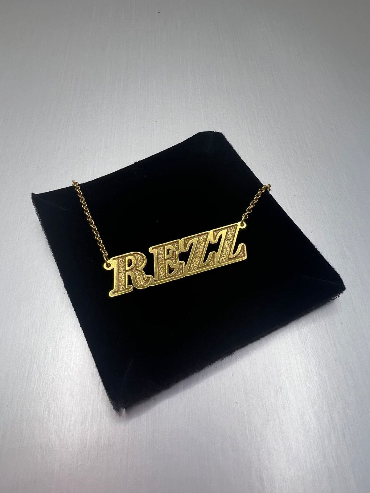 Rezz 14k Gold Necklace