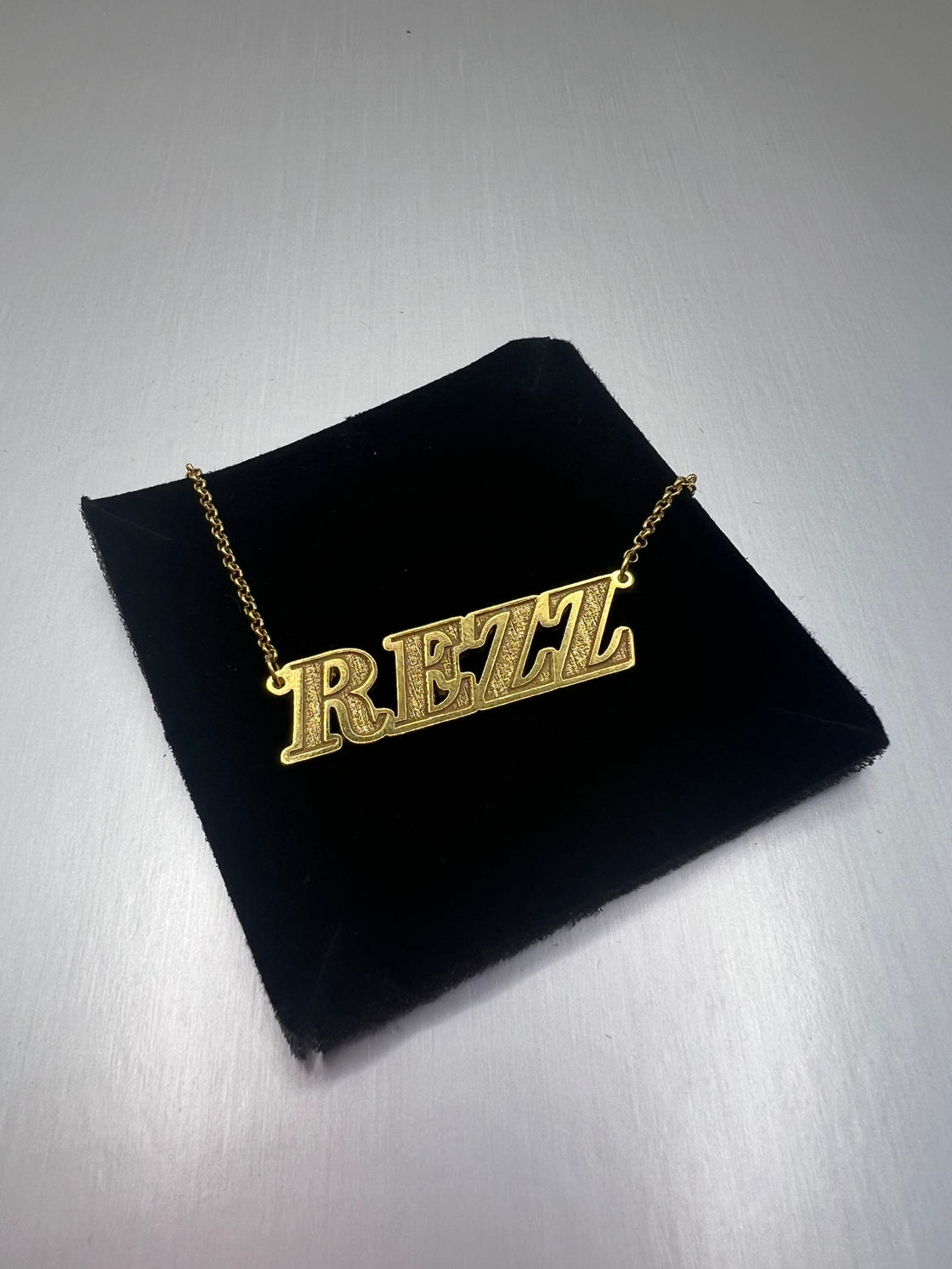 Rezz 14k Gold Necklace - EDMCLOTHINGSTORE