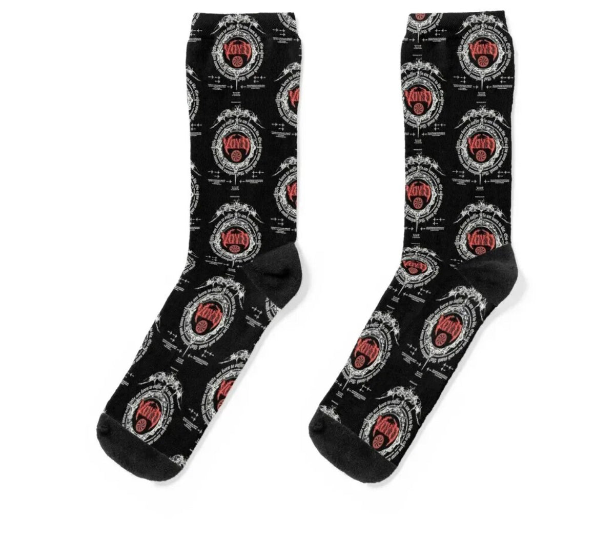 Svdden Death VOYD II Tee Socks tennis heated crazy Luxury Woman Socks Men's