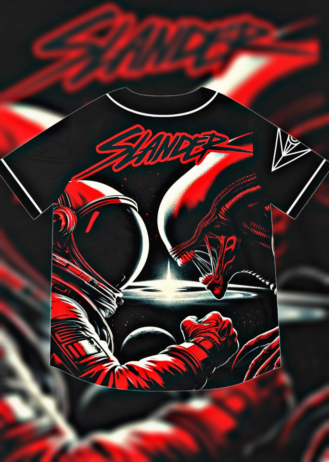 Slander EDM Rave Jersey (Astronaut Vs Alien) - EDMCLOTHINGSTORE
