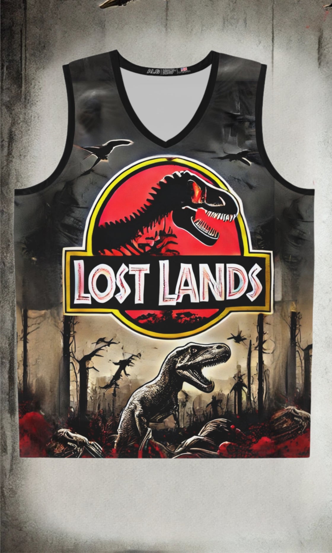 Lost Lands Basketball Jersey (2024) - EDMCLOTHINGSTORE