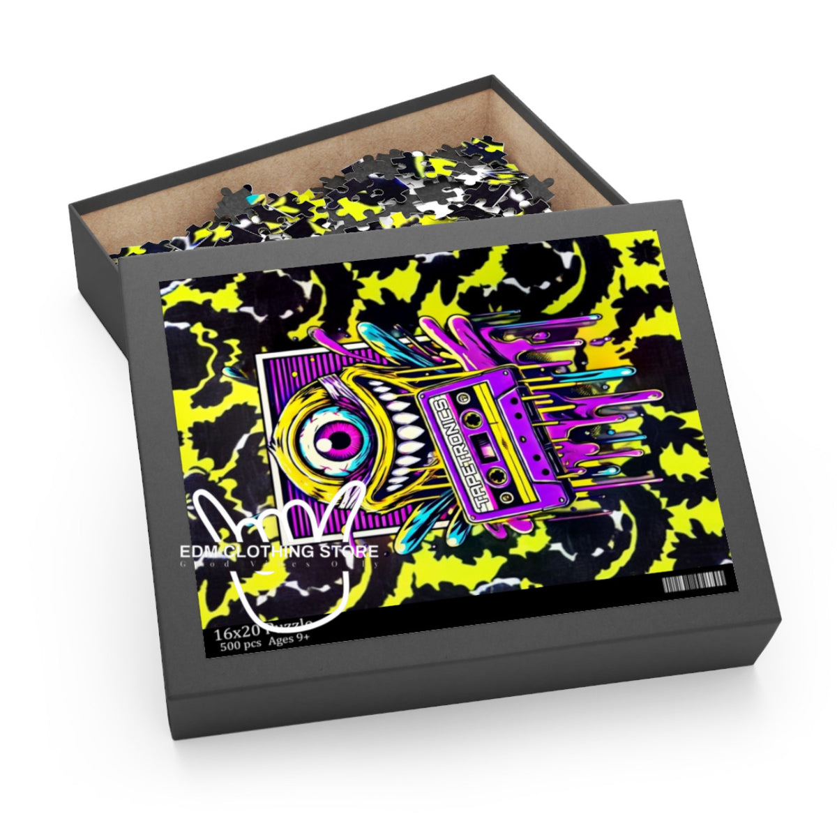 Subtronics Tape B Puzzle ( 250 or 500-Piece) EDM MERCH