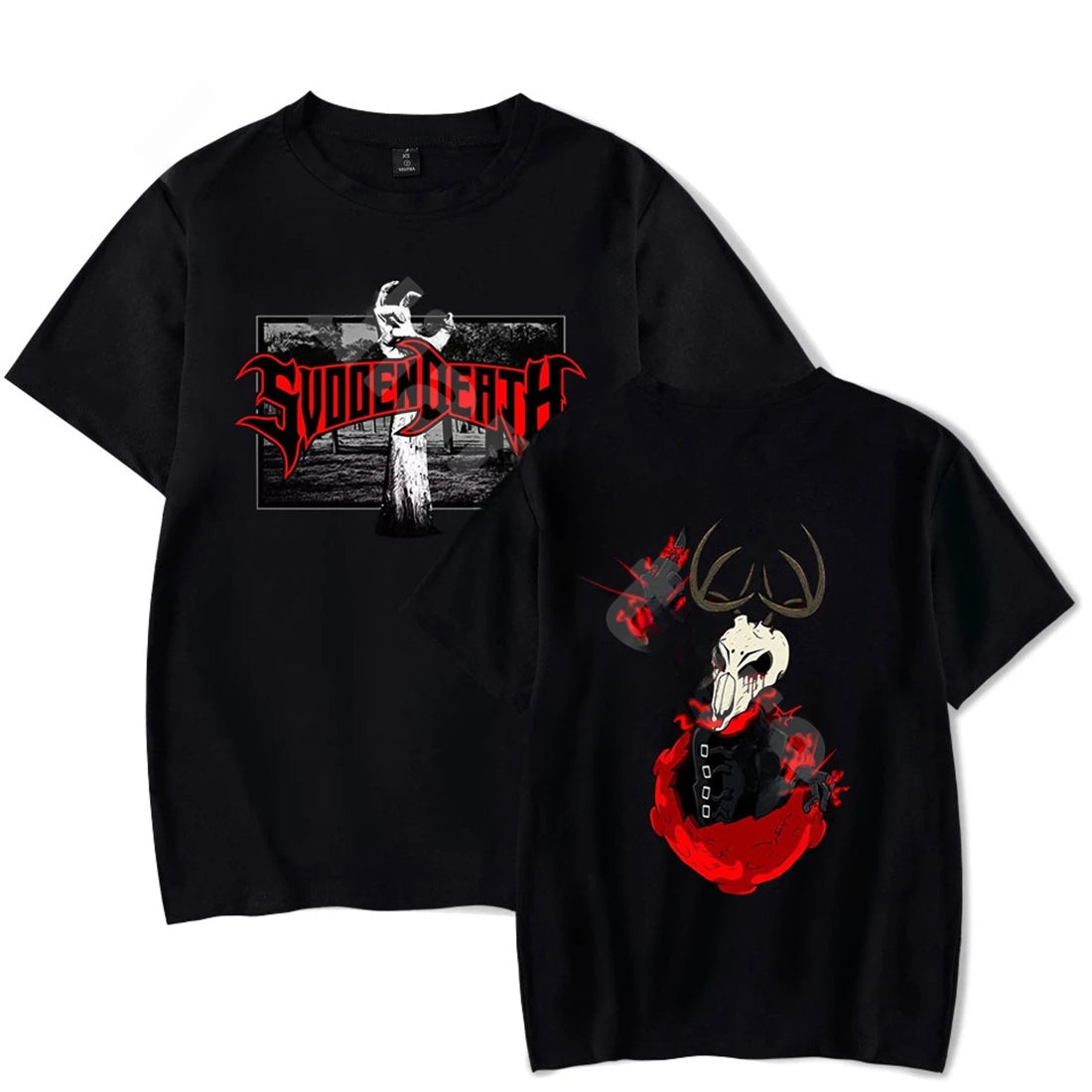 Men's T-shirt Fashion Svdden Death Merch Funny Tshirt Summer Casual Male T Shirt Hipster Hip-hop Tee Shirt Homme Streetwear - EDMCLOTHINGSTORE