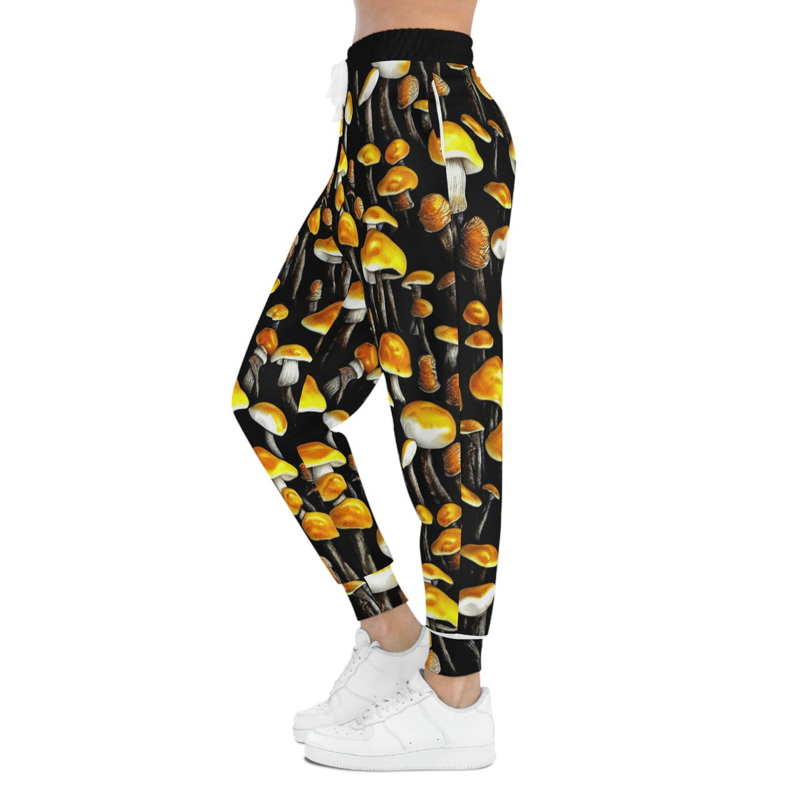Trippy Shrooms Men's Festival Pants - Psychedelic Male Rave Clothing - EDMCLOTHINGSTORE