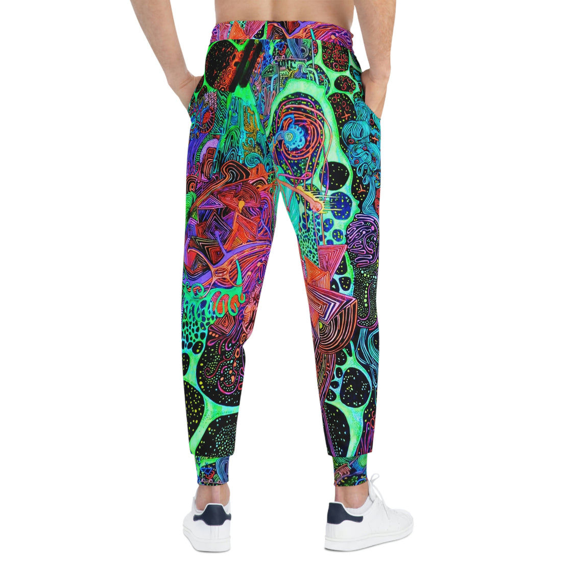 Trippy Rave Mens & Womans Track Festival Pants Psychedelic Female Festival Clothing - EDMCLOTHINGSTORE