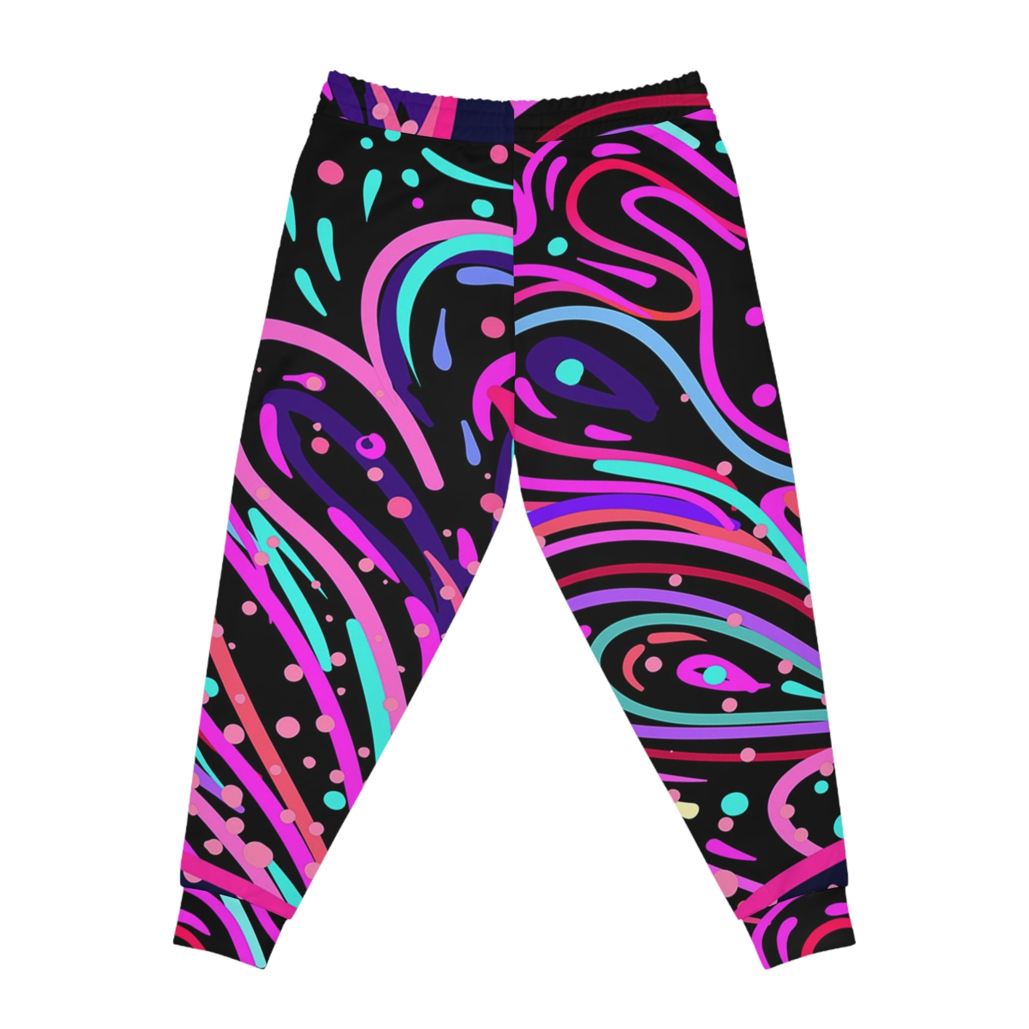 Trippy Shrooms Mens & Women's Track Pants - Psychedelic high quality Magic Mushrooms, Dance Jogging Pants, Festival Clothing, Rave Bottoms, EDM , Stoner