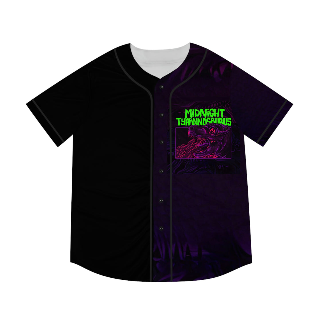 Midnight Tyrannosaurus Jersey EDM EDC Merch - EDMCLOTHINGSTORE