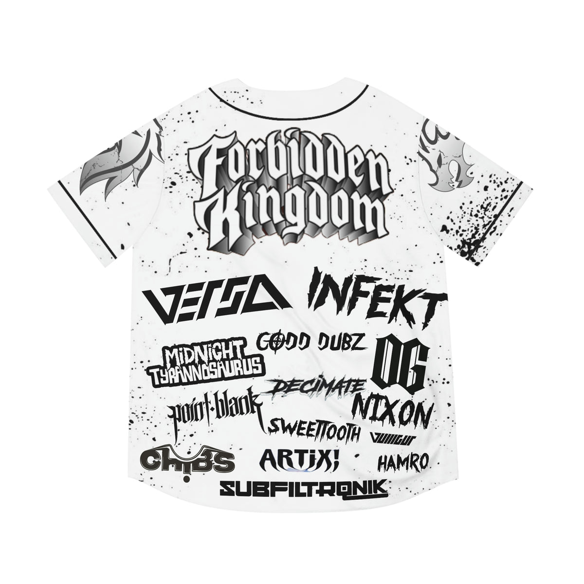 Forbidden Kingdom Jersey Riddim Versa Artix! decimate chibs Codd dubz Hamro, infekt, OG nixin subfiltronik point.blank sweettooth vulllgur