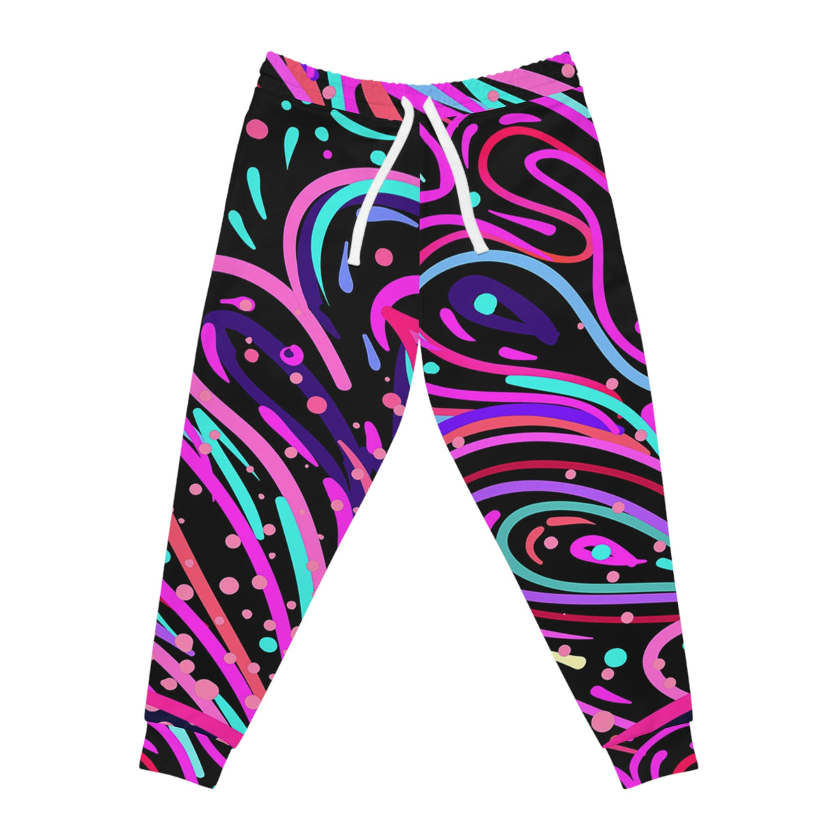 Vibrant Trippy Hippie Rave Pants Mens and Womens Pants - Psychedelic Male Festival Clothing