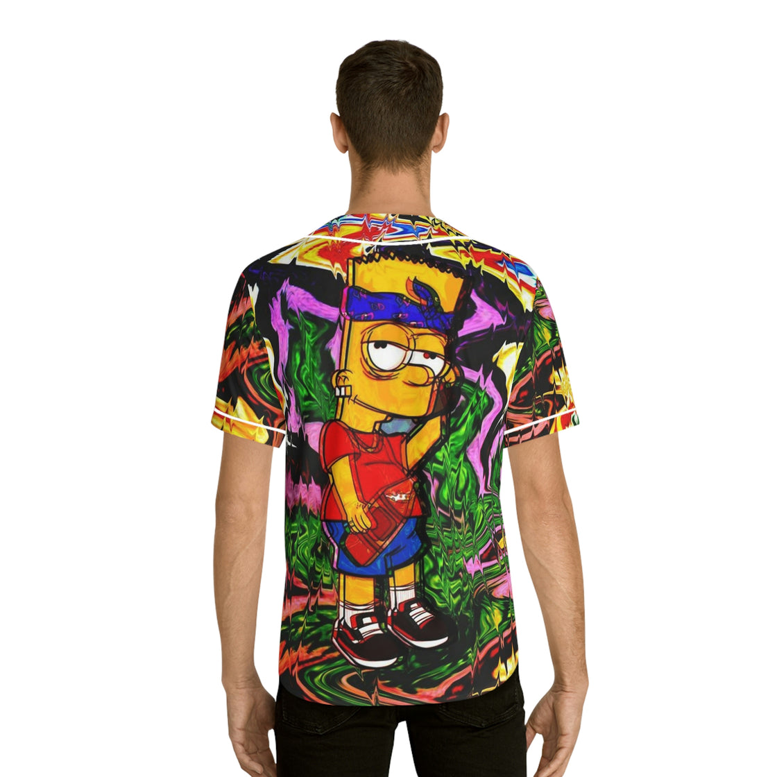 Trippy Simpsons Jersey Trippy Simpsons - EDMCLOTHINGSTORE