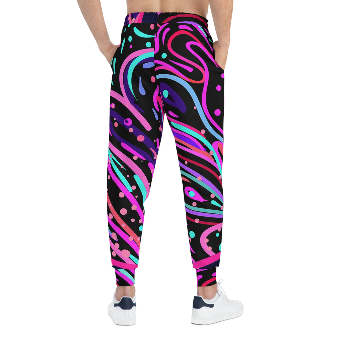 Vibrant Trippy Hippie Rave Pants Mens and Womens Pants - Psychedelic Male Festival Clothing - EDMCLOTHINGSTORE