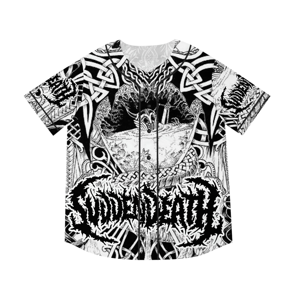 Fully Custom SVDDEN DEATH Jersey - EDMCLOTHINGSTORE