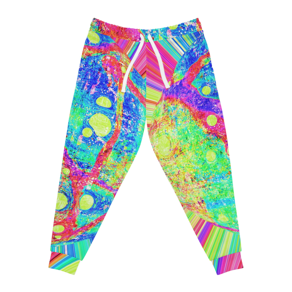 Trippy Colorful Rave Mens & Womens Track Pants - Psychedelic Male Festival Clothing - EDMCLOTHINGSTORE