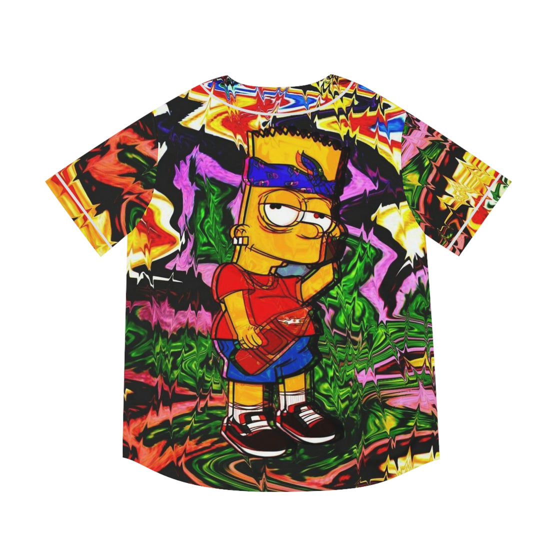 Trippy Simpsons Jersey Trippy Simpsons - EDMCLOTHINGSTORE