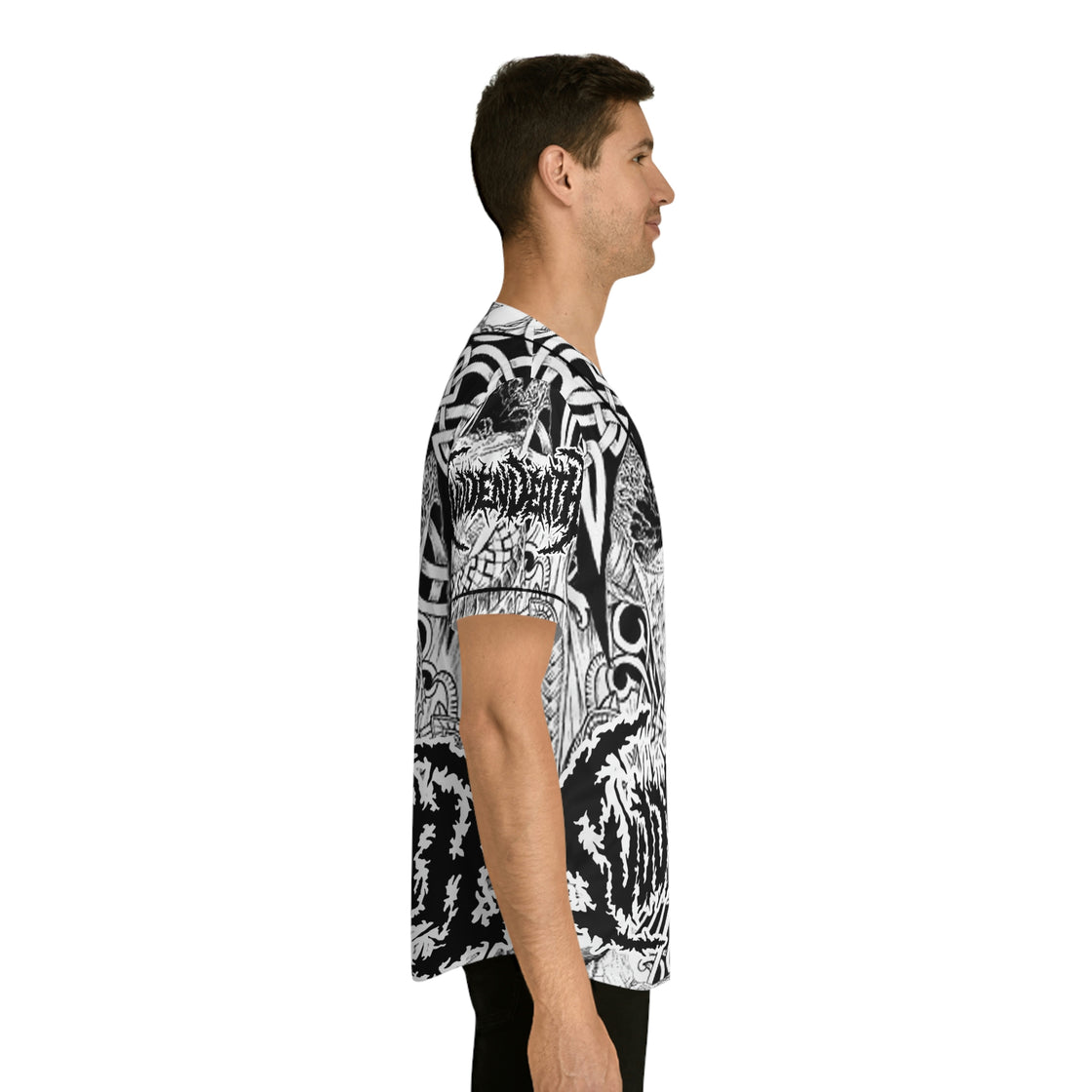 Fully Custom SVDDEN DEATH Jersey - EDMCLOTHINGSTORE