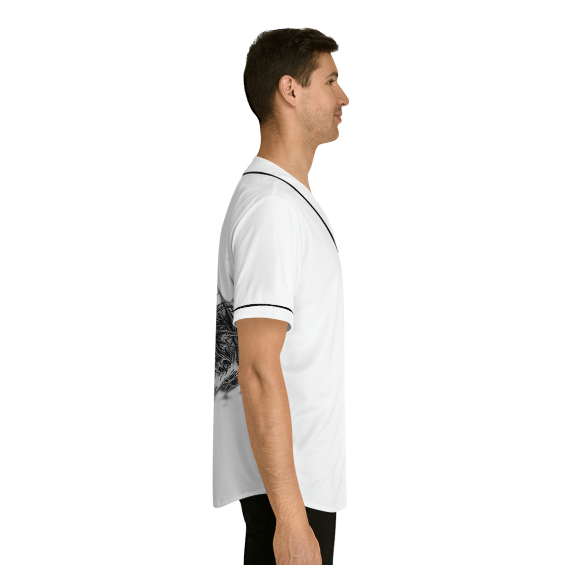 Custom Black & White Forbidden Kingdom 2023 Jersey EDM EDC - EDMCLOTHINGSTORE